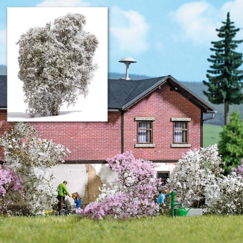 Busch 3585 - Filigranbusch Weiß blühend