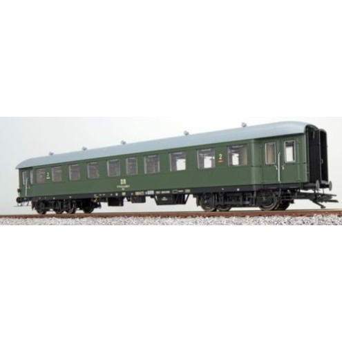 ESU 36118 - Eilzugwagen G36, H0, DR Bhe 27-14593, flaschengrün, grün, Ep IV, DC