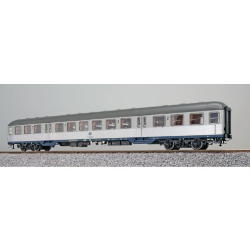 Esu 36484 - n-Wagen, H0, Bnrz 725, 22-34 078-2, 2. Kl, DB Ep. IV, silber, DC