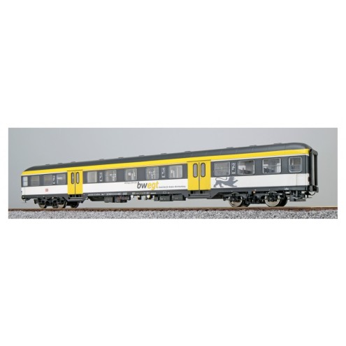 ESU 36512 - n-Wagen, H0, AB nrz 418.4, 31-34 074-0, 1./2. Kl, DB Ep. VI, lichtgrau/gelb/grau, DC