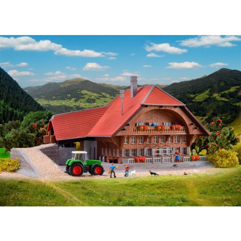 Kibri 37050 - N Bauernhof im Emmental inkl. Etageninnenbeleuchtung