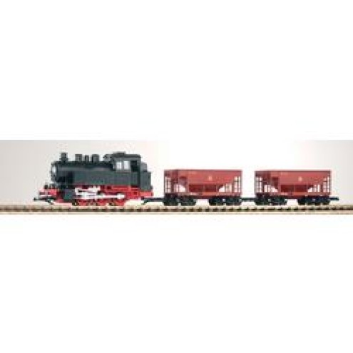 Piko 37100 - G Start-Set Güterzug BR 80 + 2 Schüttgutwagen