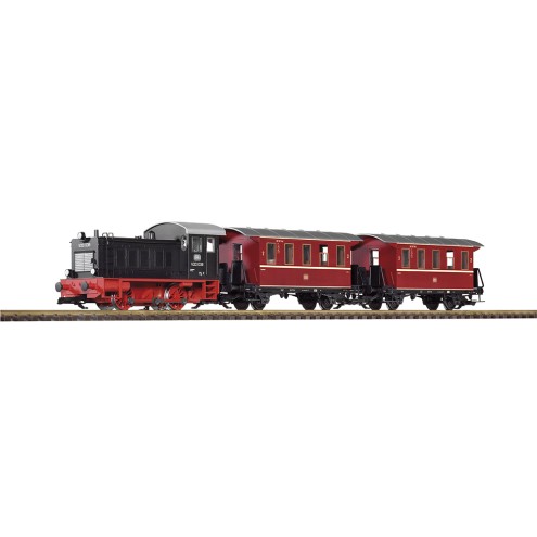 Piko 37126 - G-Start-Set V 20 + 2 Personenwagen DB mit Sound