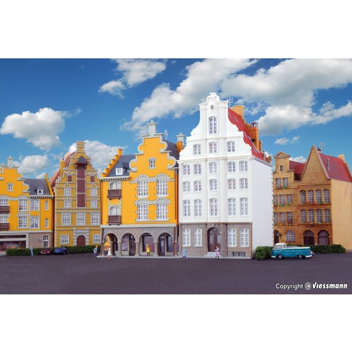 Kibri 37154 - Bürgerhäuser in Tournai, 2 Stück