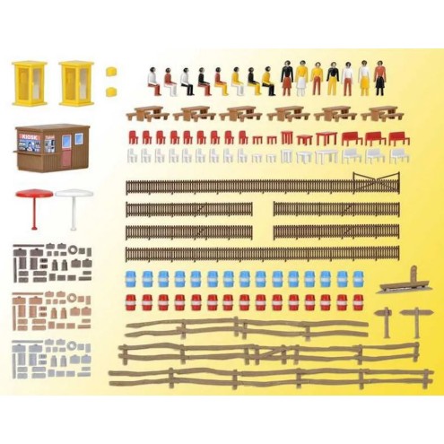 Kibri 37490 - N Deko-Set universal
