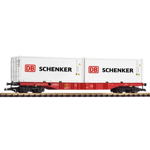 Piko 37753 - G-Containertragwagen mit 2 Containern DB AG VI