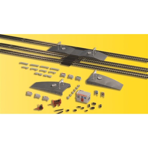 Kibri 37755 - N Deko-Set rund um den Bahnsteig