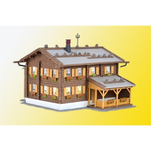 Kibri 38004 - H0 Haus Sonnenhalde inkl. Hausbeleuchtungs- Startset, Funktionsbausatz