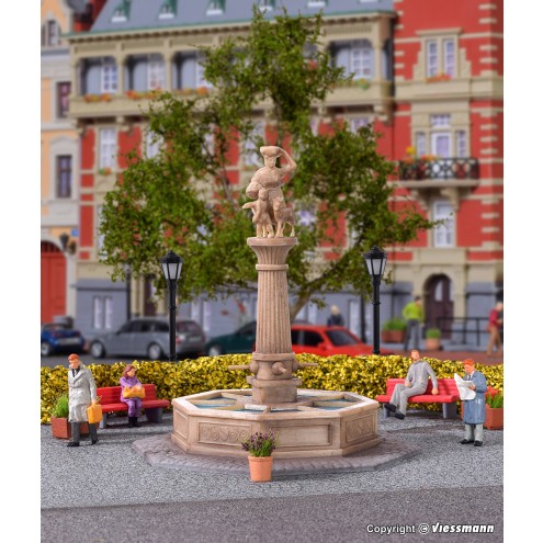Kibri 38151 - H0 Deko-Set Brunnen