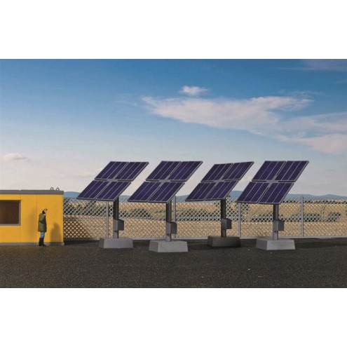 Kibri 38512 - H0 Deko-Set Photovoltaikanlage