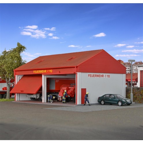 Kibri 38542 - H0 Kleine Feuerwehrgarage
