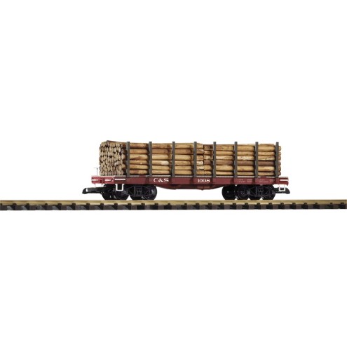 Piko 38745 - G-Rungenwagen C&S mit Ladung