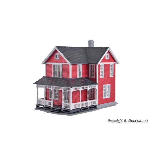 Kibri 38840 - H0 Schwedenhaus, rot