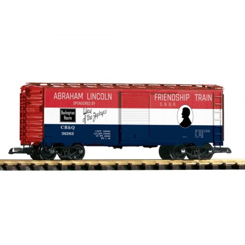 Piko 38885 - G-Geschlossener Güterwagen CB&Q Friendship Train