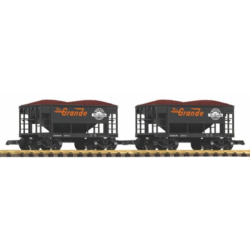 Piko 38931 - G-Schüttgutwg. D&RGW 2er Set