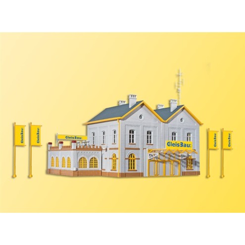 Kibri 39323 - H0 Verwaltungsgebäude GleisBau