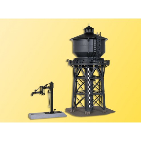 Kibri 39328 - H0 Wasserturm mit Befüllkran