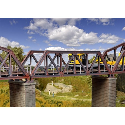 Kibri 39701 - H0 Stahl-Vorflutbrücke, eingleisig