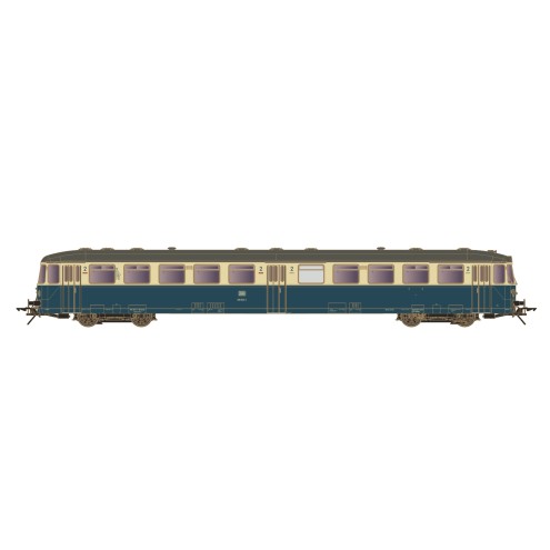 Lenz 40416-04 - Beiwagen BR 815, DB, Epoche 4, blau-beige