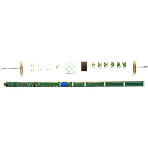 Roco 40420 - LED-Universal-Beleuchtungssatz für 4-achsige H0-Wagen