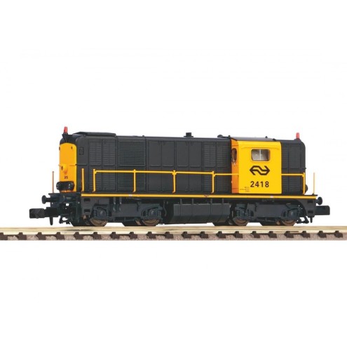 Piko 40424 - N-Diesellok Rh 2400 grau/gelb 3. Spitzenlicht NS IV + DSS Next18