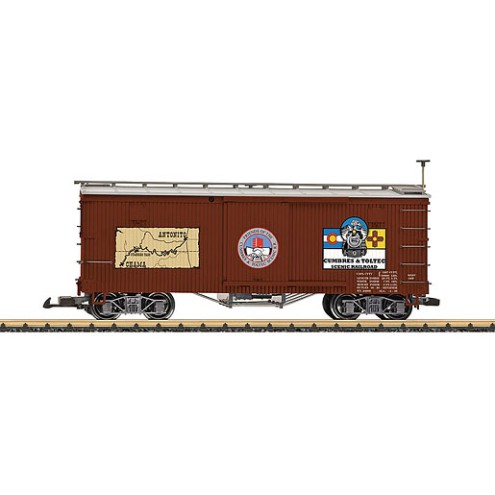 LGB 40671 - Cumbres & Toltec RR Boxcar Sommerneuheit 2016