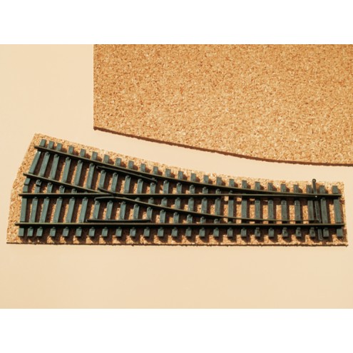 Auhagen 41179 - Korkgleisbettung für Weichen H0