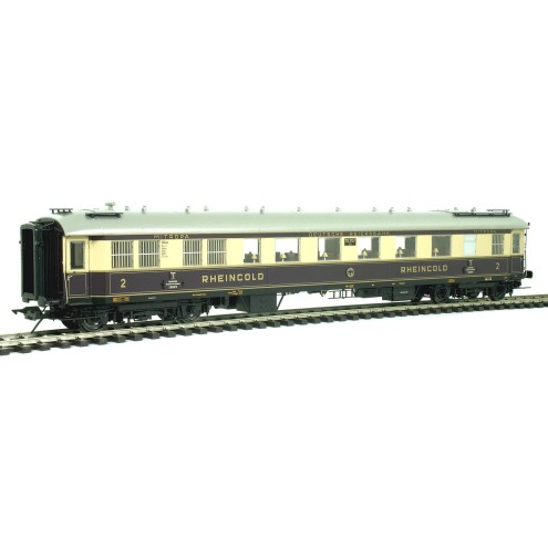 Lenz 41290-01 - Wagen-Set Rheingold, DRG, 5 -teilig inkl. Gepäckwagen