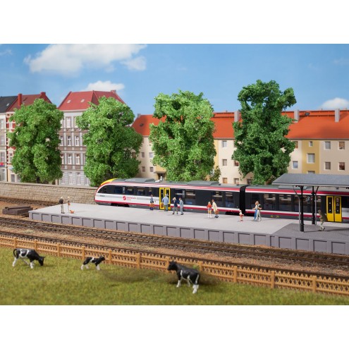 Auhagen 41634 - Bahnsteig ohne Überdachung