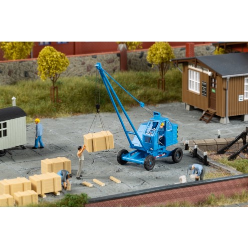 Auhagen 41674 - HO Lader T170 hellblau