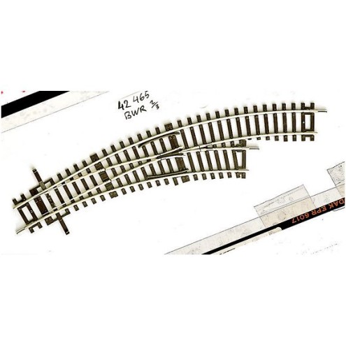 Roco 42465 - Bogenweiche BWR-2/3