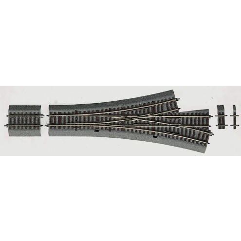 Roco 42543 - Dreiwegweiche DWW-15 Han