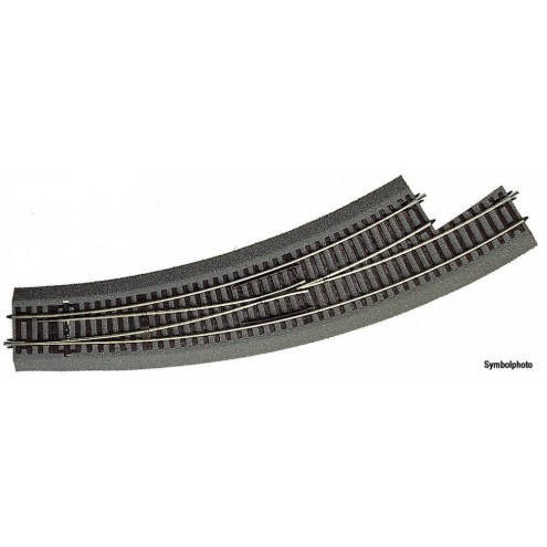 Roco 42572 - Bogenweiche BWl3/4 m.Bet.