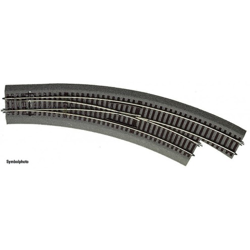 Roco 42573 - Bogenweiche BWr3/4 m.Bet.