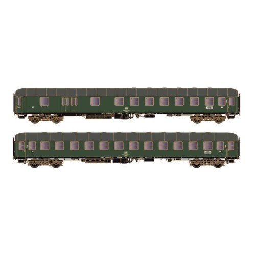 Hobbytrain 43038 - 2er Set Personenwagen DB, Ep.VIa, D1213
