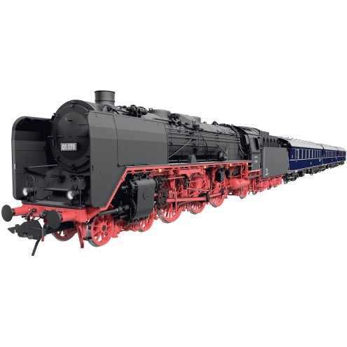 Lenz 43210-01 - Zug-Set BR01 mit 3 Fernzugwagen, DB, Ep.3