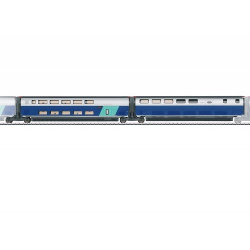 Märklin 43443 - Erg.wg.-Set 3 TGV Duplex