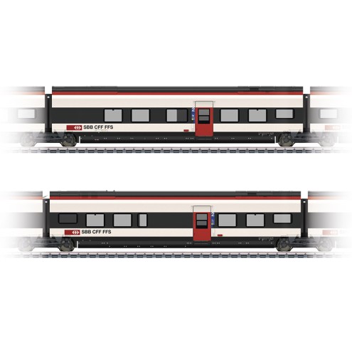 Märklin 43461 - Ergänzungswagen-Set 1 zum RABe 501 Giruno