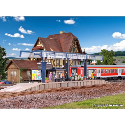 Vollmer 43534 - H0 Bahnsteig Emswald