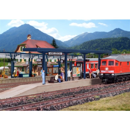 Vollmer 43537 - H0 Bahnsteig Kreuzeck