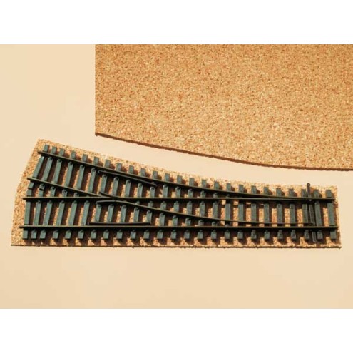 Auhagen 43580 - Korkgleisbettung für Weichen TT