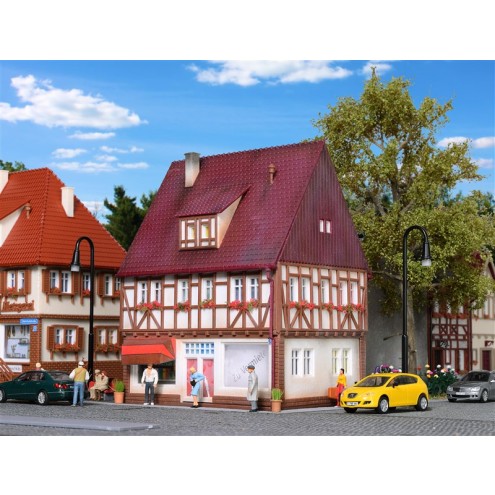 Vollmer 43669 - H0 Buchhandlung Bahnhofstraße 9