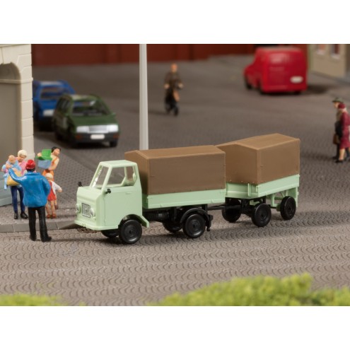 Auhagen 43674 - TT Multicar M22 m. Anhänger
