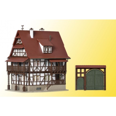Vollmer 43732 - H0 Winzerhaus mit Hoftor