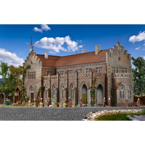 Vollmer 43860 - H0 Klosteranlage mit Friedhof und Zubehör