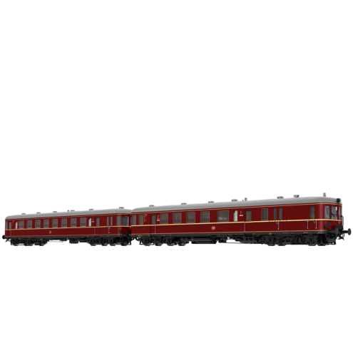 Brawa 44705 - H0 VERBRENNUNGSTRIEBWAGEN BR VT60.5 UND BEIWAGEN BR VS145 DER DB III AC BAS+