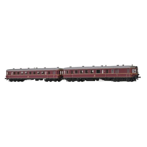 Brawa 44710 - H0 Verbrennungstriebwagen BR 660 und Beiwagen BR 945 der DB (Doppeleinheit) IV DC EXT
