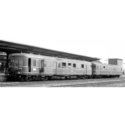 Brawa 44711 - H0 VERBRENNUNGSTRIEBWAGEN BR 660 UND BEIWAGEN BR 945 DER DB, EP. IV, AC, EXT