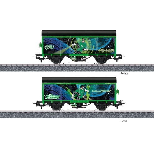 Märklin 44830 - Märklin Start up - Gedeckter Güterwagen Green Lantern