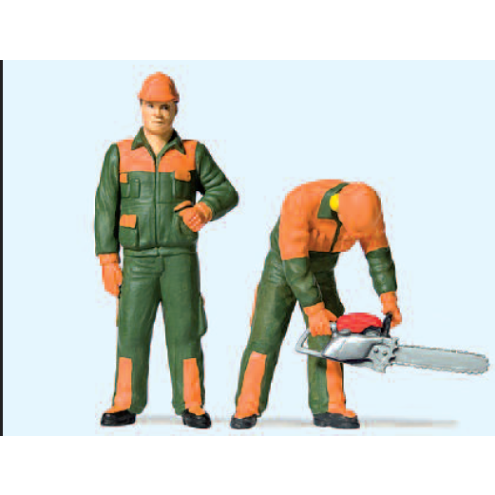 Preiser 44912 - Moderne Waldarbeiter